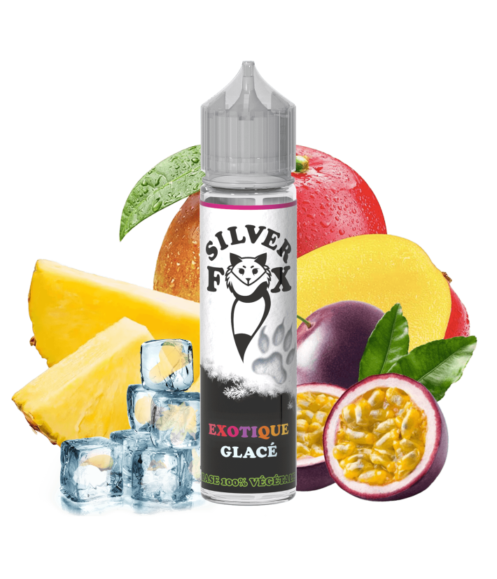 E-Liquid Exotique Glacé Silver Fox Vaping In Paris 50ml