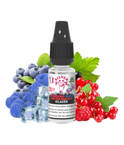 E-Liquid Framboise Bleue Fruits Rouges Glacés Silver Fox Nikotinsalze Vaping In Paris 10ml