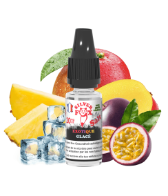 E-Liquid Exotique Glacé Silver Fox Nikotinsalze Vaping In Paris 10ml