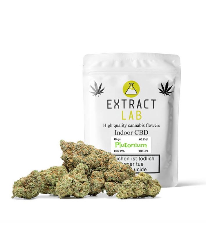 CBD Blüten Plutonium Extract Lab