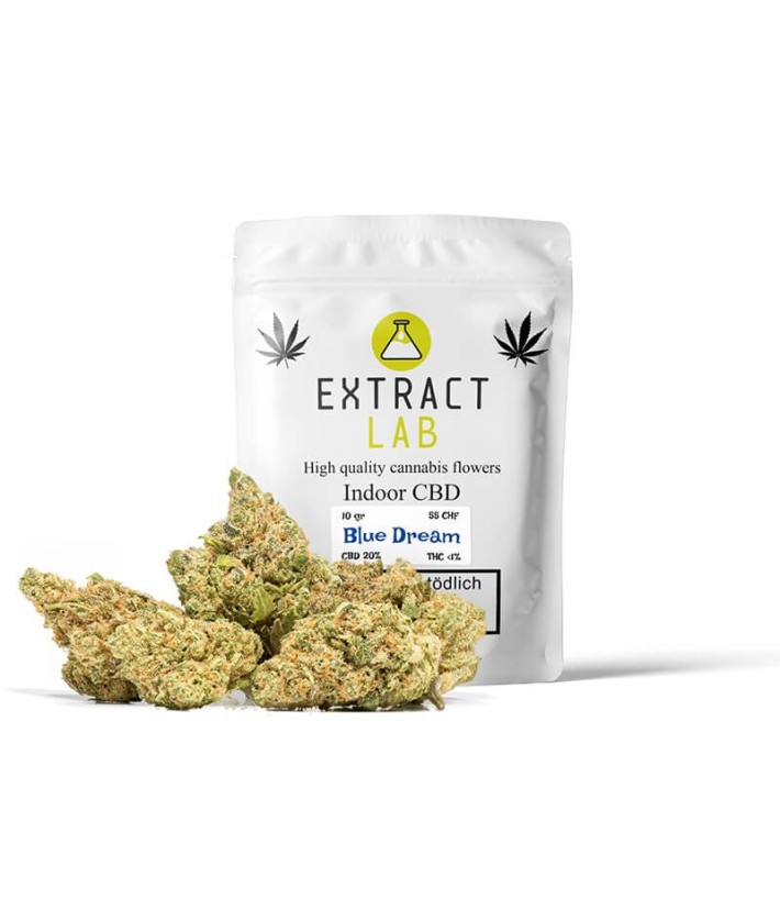 Extract Lab CBD Flowers Blue Dream Indoor 5g | 10g Extract Lab