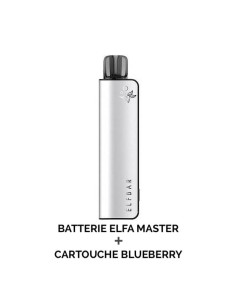 Elfa Master Battery + Cartridge Elf Bar Silver