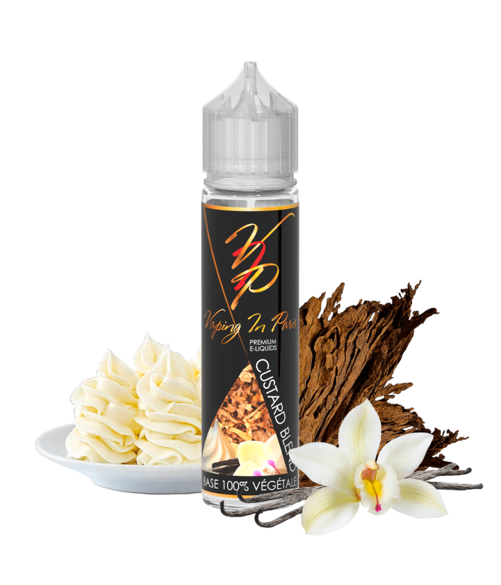 E-Liquid Custard Blend Vaping In Paris 50ml