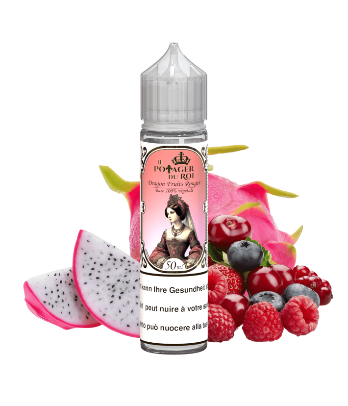 E-Liquide - Dragon Fruits Rouges - Le Potager du Roi - Vaping In Paris - 50ml