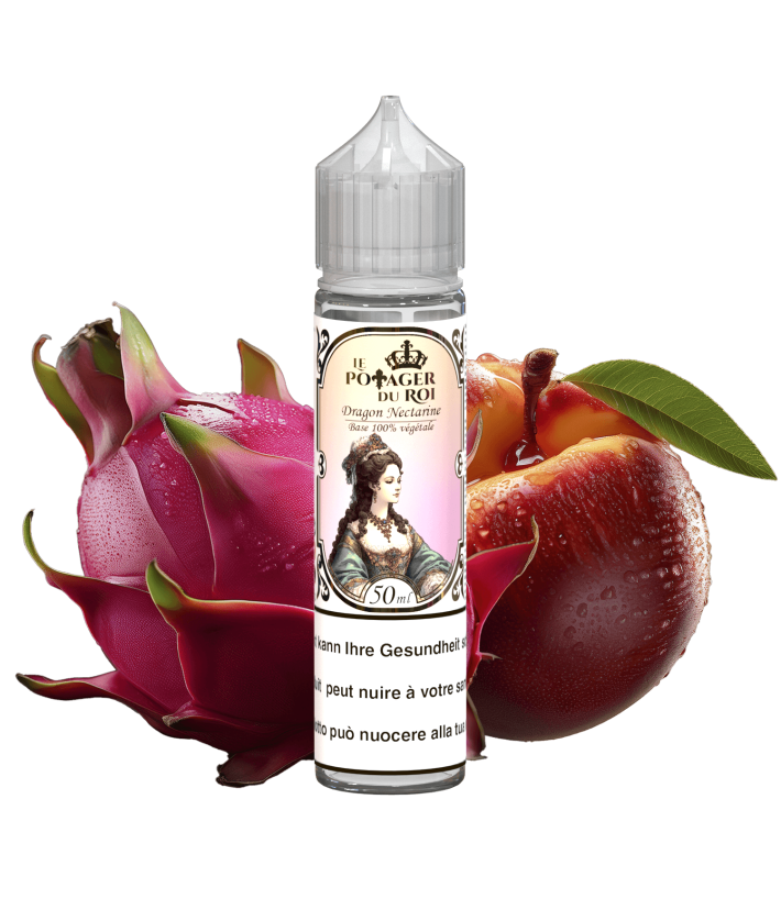 E-Liquide - Dragon Nectarine - Le Potager du Roi - Vaping In Paris - 50ml