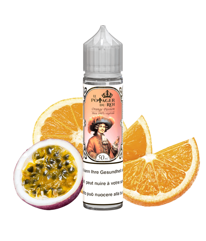 E-Liquide - Orange Passion - Le Potager du Roi - Vaping In Paris - 50ml