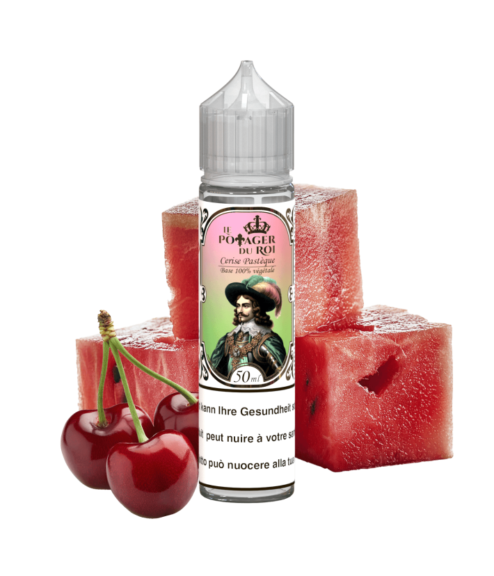 E-Liquide - Cerise Pastèque - Le Potager du Roi - Vaping In Paris - 50ml