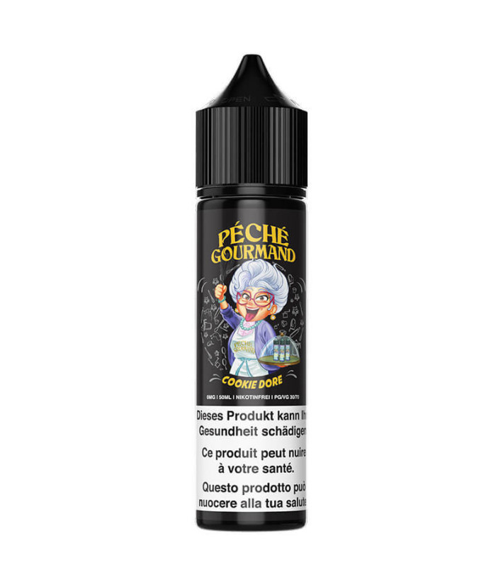 E-liquid Cookie Doré Péché Gourmand O'Jlab