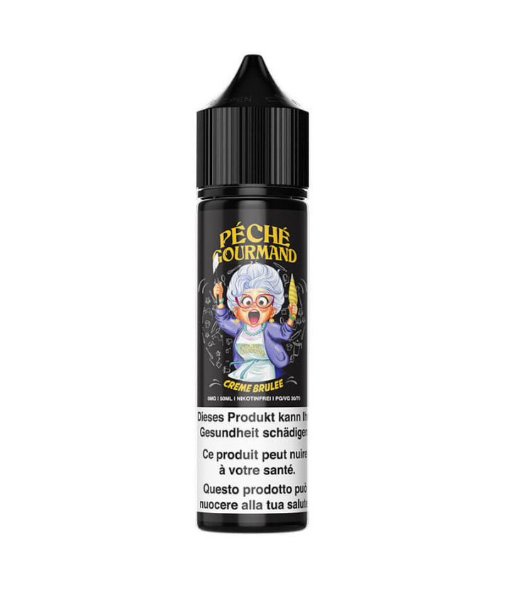 E-liquid Crème Brulée Péché Gourmand O'Jlab