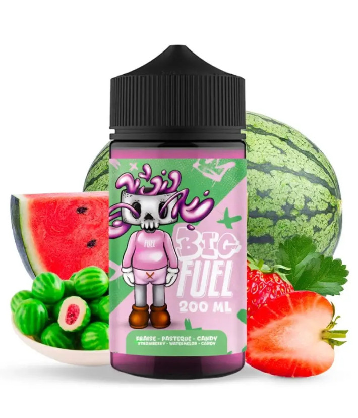 E-Liquid Erdbeere Wassermelone Candy Big Fuel Maison Fuel
