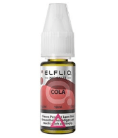 ELFBAR - E-Liquid - Cola - ELFLIQ - Nicotine Salts - 10ml
