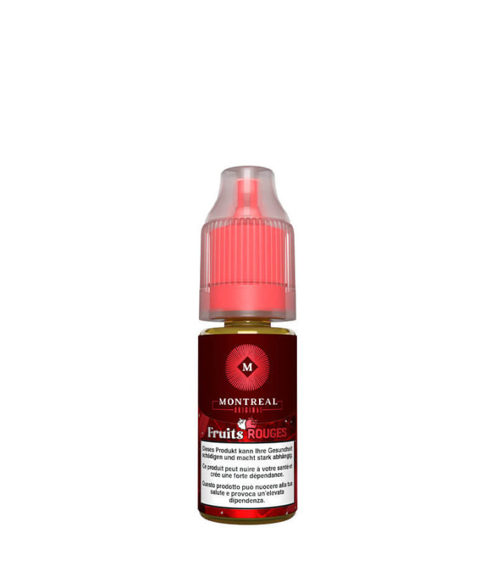 E-Liquid Nikotinsalze Fruits Rouges Montreal Original 10ml