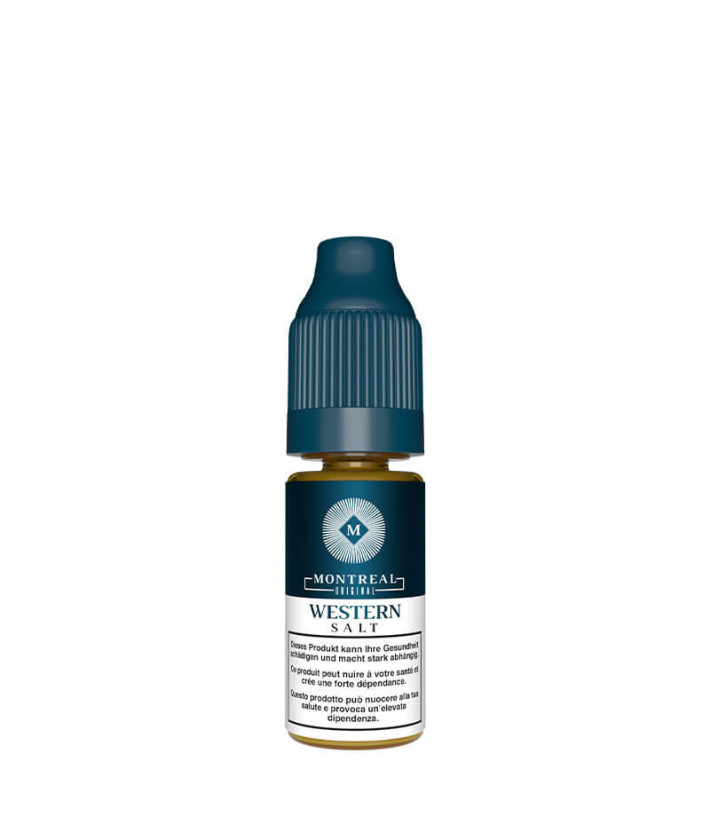 E-Liquid Nikotinsalze Western Montreal Original 10ml