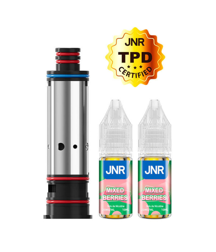 Résistance Falcon Infinity 55K + E-Liquides Mixed Berries JNR