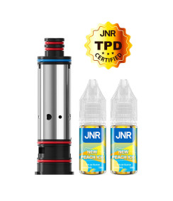 Résistance Falcon Infinity 55K + E-Liquides New Peach Ice JNR