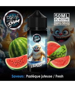 E-liquide L’Explosif Belgi'Ohm 50ml