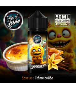 E-liquide L’Impensable Belgi'Ohm 50ml