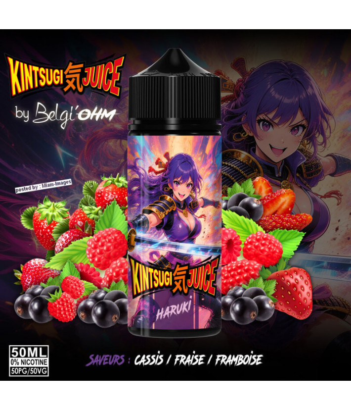 E-liquide Haruki Kintsugi Juice by Belgi'Ohm 50ml