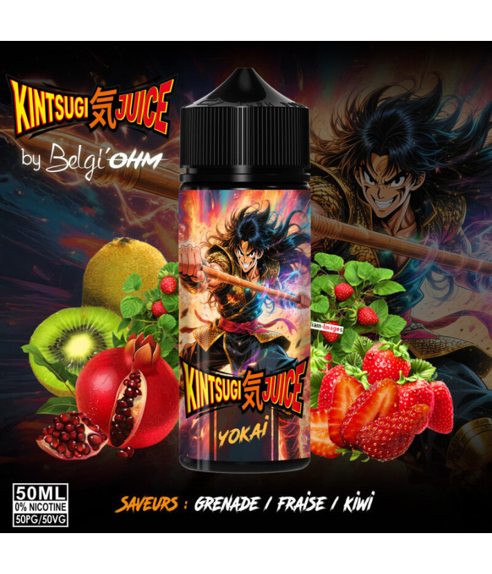 E-liquide Yokai Kintsugi Juice by Belgi'Ohm 50ml