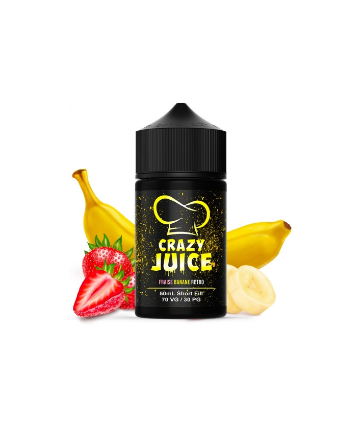 E-liquid Fraise Banane Retro Mukk Mukk