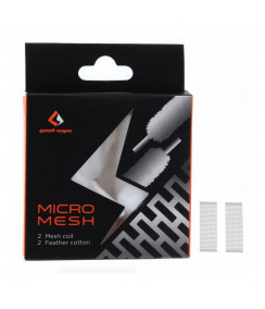 Micro Mesh Zeus X RTA + Coton Geek Vape Emballage