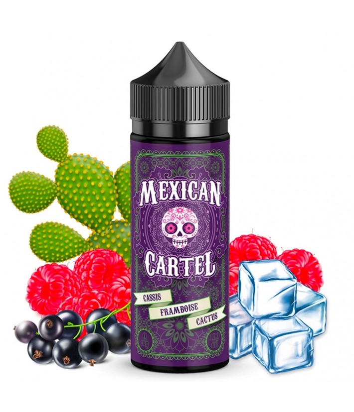 E-liquide Cassis Framboise Cactus Mexican Cartel