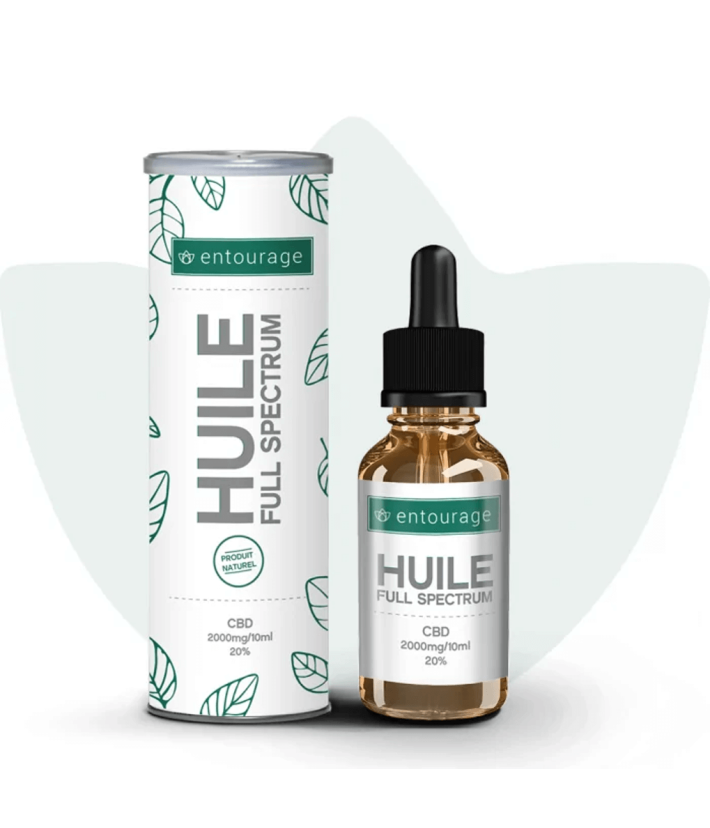 Huile CBD Full Spectrum Entourage