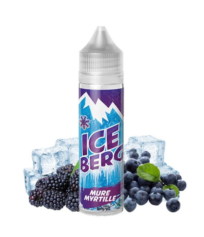 E-liquid Iceberg Mûre Myrtille O'Jlab 50ml