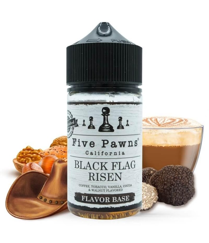 E-Liquid Black Flag Risen Five Pawns