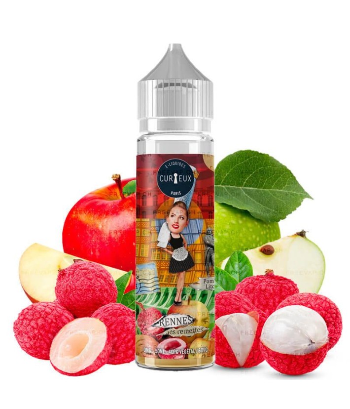 E-liquid Rennes Des Reinettes Édition Hexagone Curieux 50ml