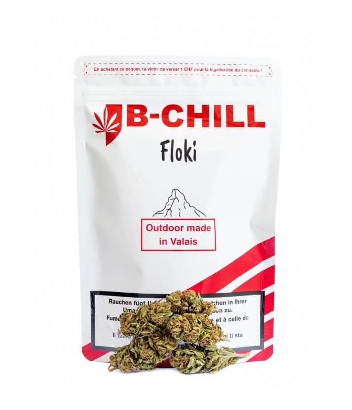 CBD Blüten Floki B-Chill | CBD kaufen Schweiz