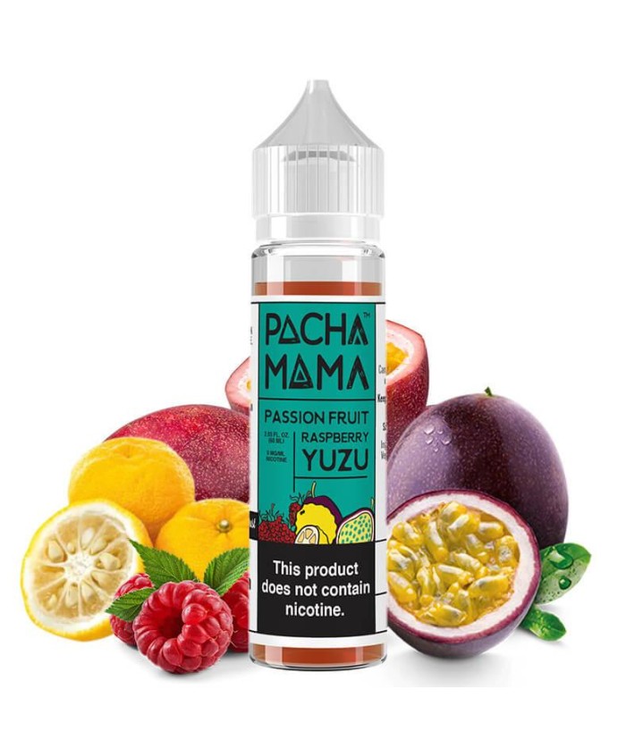 E-liquid Passion Fruit Raspberry Yuzu Pachamama Charlie's Chalk Dust