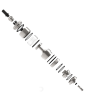 Atomizer Arcana 22 RTA Arcana Mods Exploded view