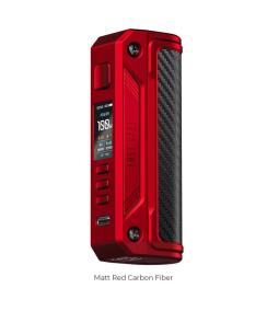 Box Thelema Solo Lost Vape Matt Red Carbon Fiber