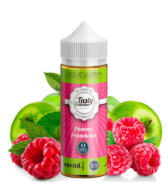 E-liquide Pomme Framboise Tasty Collection 100ml