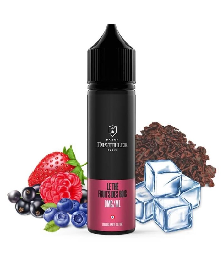 E-liquide Le Thé Fruits des Bois Maison Distiller Paris