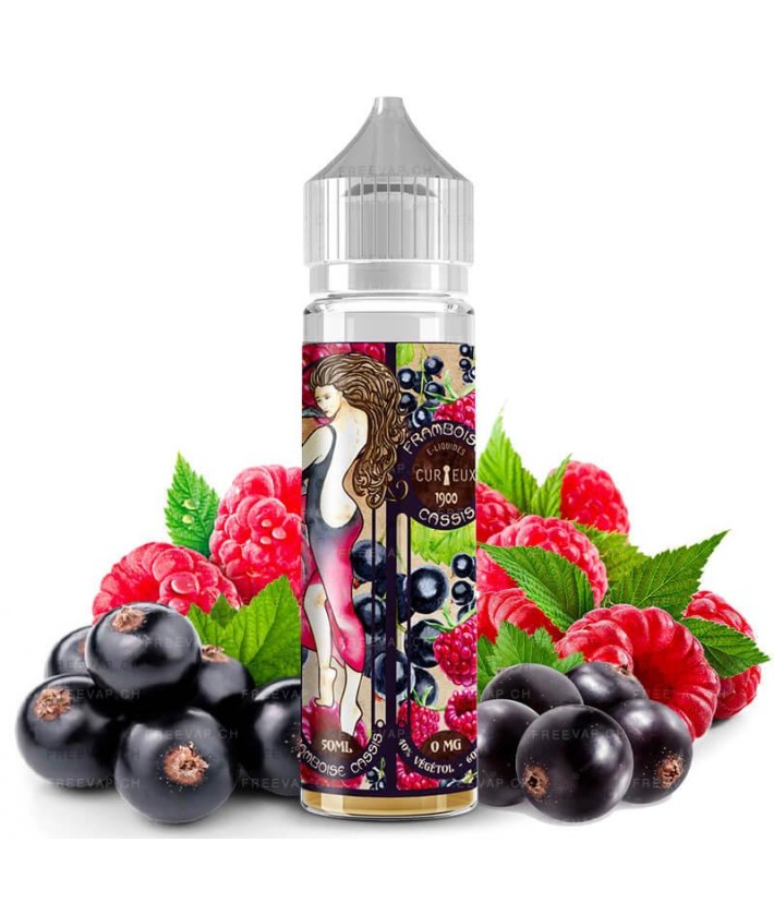 E-liquid Framboise Cassis Curieux 50ml