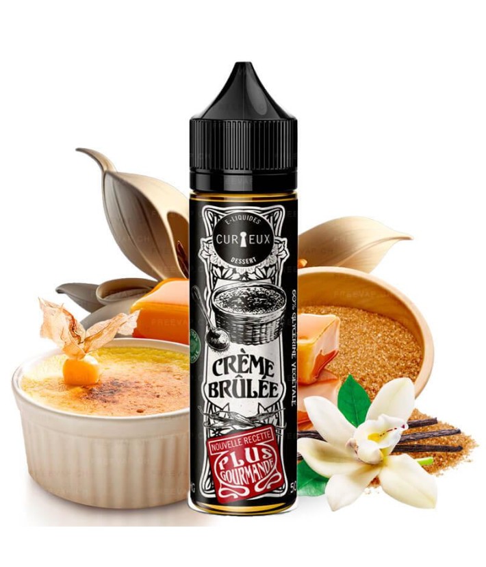 E-liquid Crème Brûlée Curieux