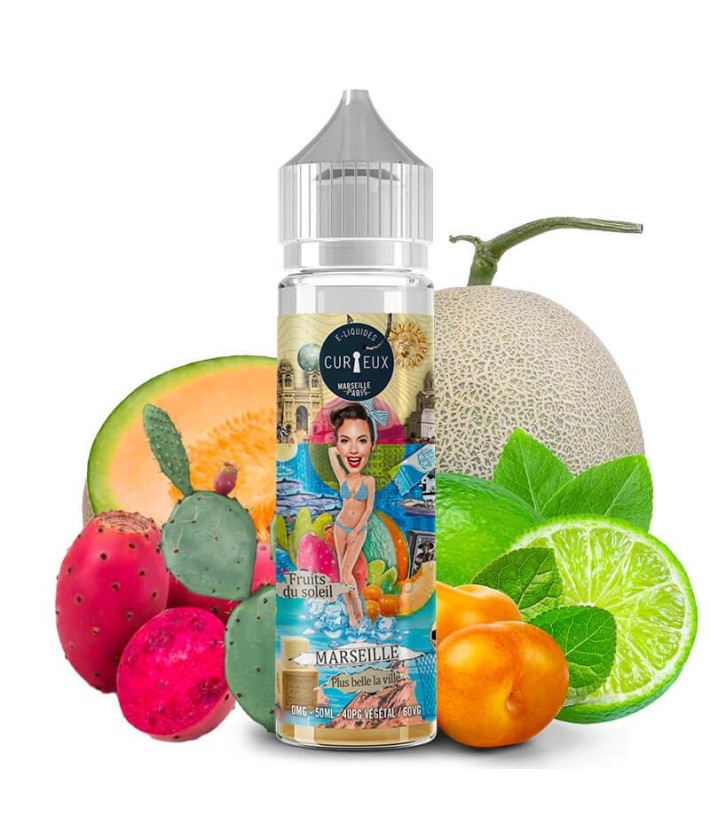 E-liquid Marseille Plus Belle La Ville Édition Hexagone Curieux 50ml