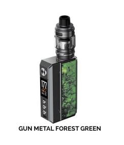 Kit Drag 4 Voopoo  Gun Metal Forest Green