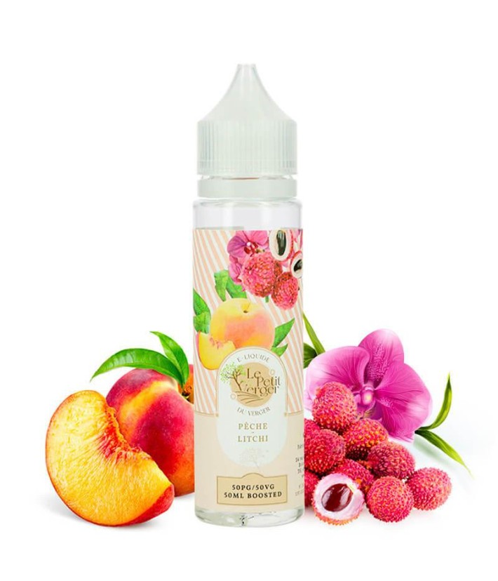 E-Liquid Pêche Litchi Le Petit Verger