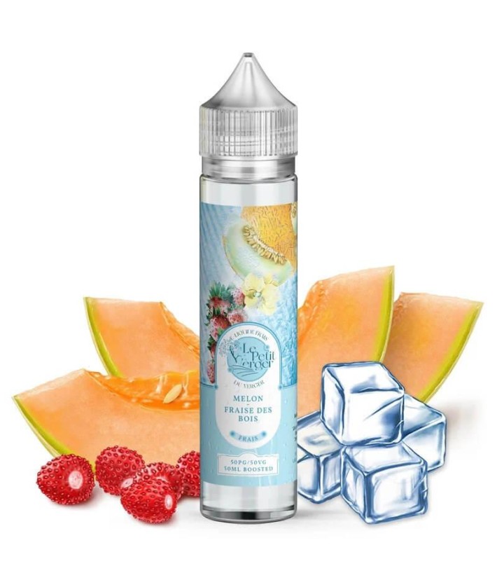 E-Liquid Melon Fraise Des Bois Frais Le Petit Verger 50ml