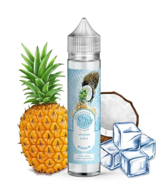 E-Liquid Ananas Coco Frais Le Petit Verger