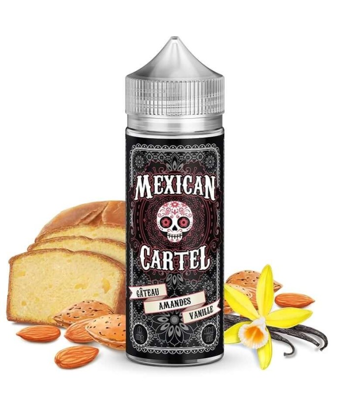 E-liquid Gâteau Amandes Vanille Mexican Cartel