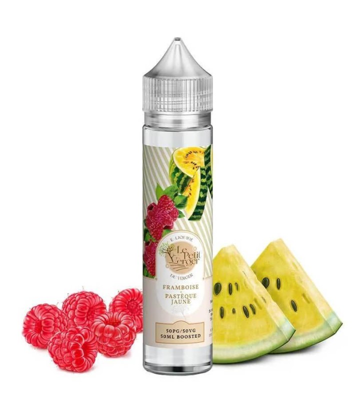 E-Liquid Framboise Pastèque Jaune Le Petit Verger