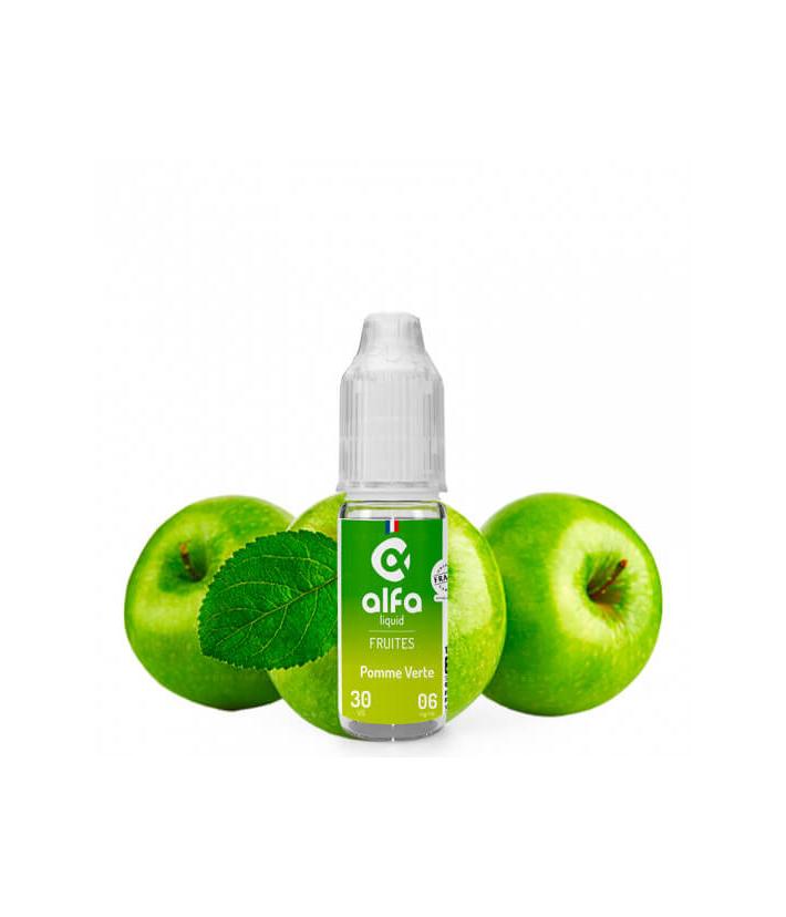 E-liquide Pomme Verte Alfaliquid