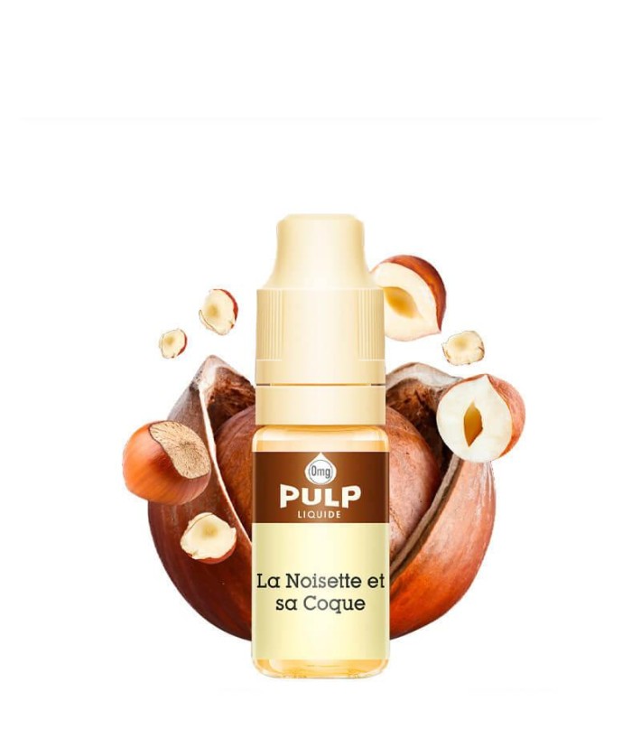 E-Liquid La Noisette et sa Coque Pulp