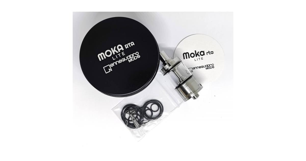 Moka RTA Lite Atomizer Ennequadro Mods - Viper Smoke