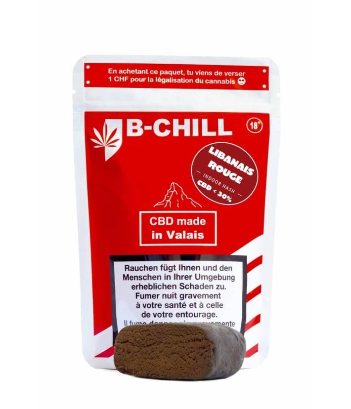 Red Lebanese Haschich CBD B-Chill