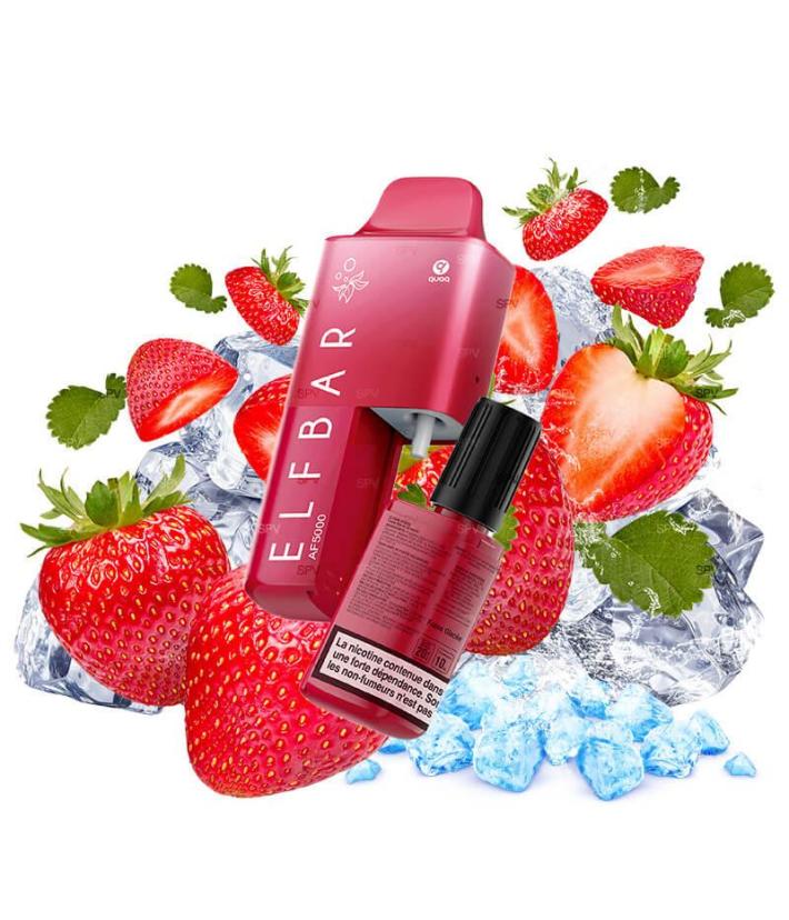 Kit AF5000 Elf Bar Strawberry Ice